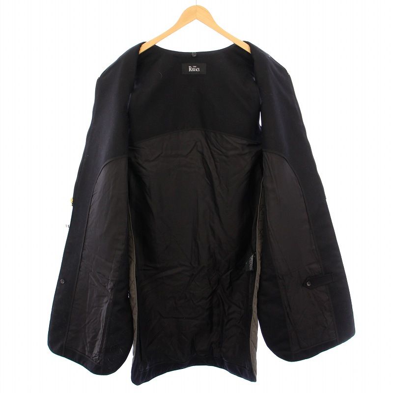 ザ リラクス THE RERACS キルティングロングベスト アウター Vネック  