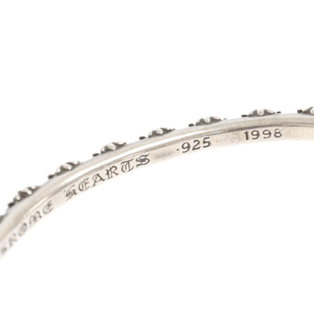 【あんしん鑑定付き】クロムハーツ クロスバンド シルバーバングル クロムハーツ Chrome Hearts BANGLE CROSS/クロスバンド