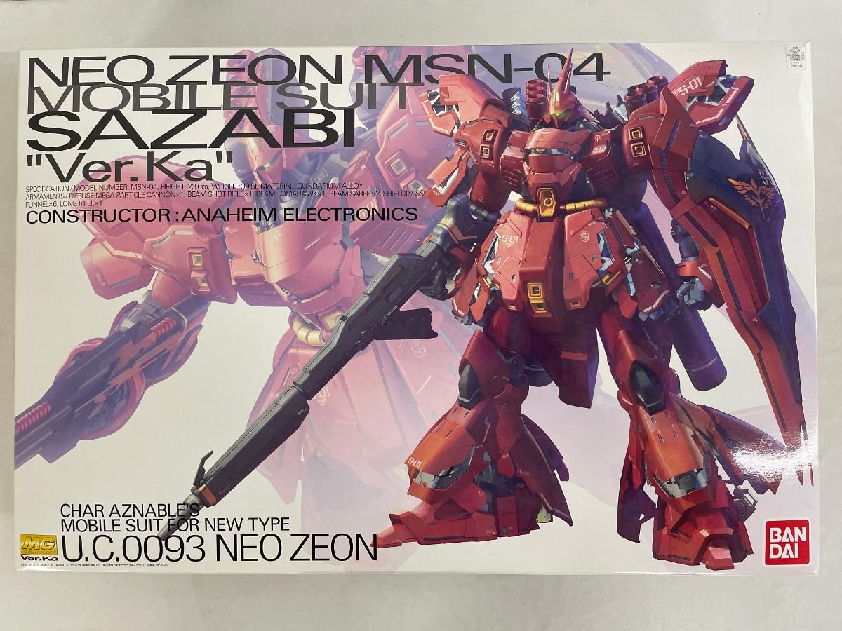 未開封 MG 1|100 MSN-04 サザビーVer.Ka 機動戦士ガンダム 逆襲のシャア