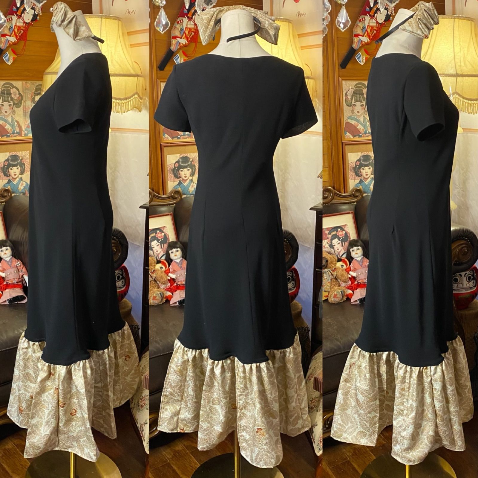 ドレス 和洋折衷