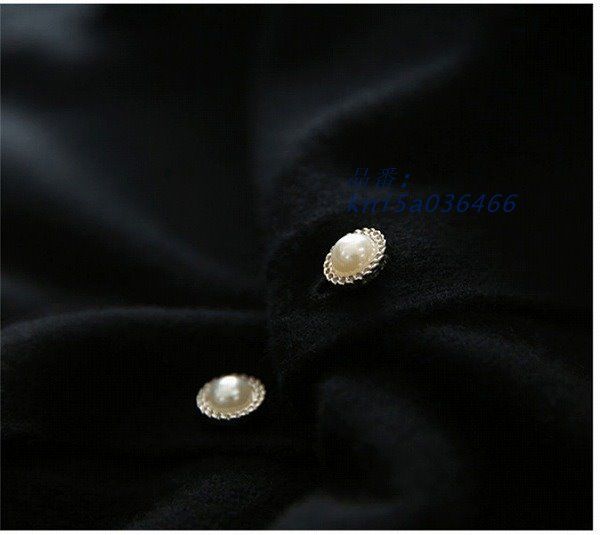 長袖カーディガン ビーズ