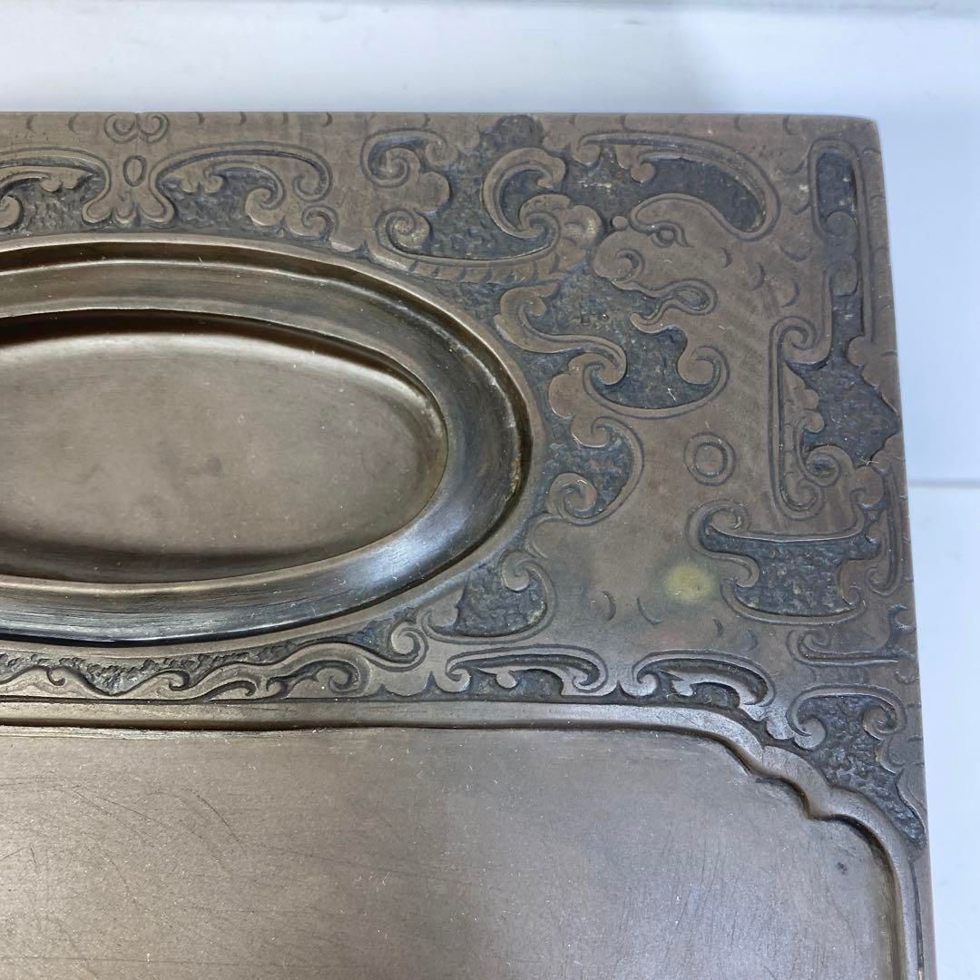 時代 端渓 水巌 龍紋大硯石 トニヒ 東さ6-0812☆2F - メルカリ