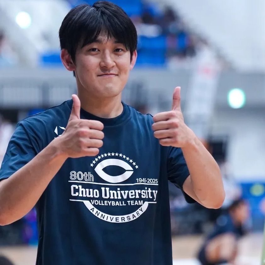 中央大バレーボール部創部80周年記念試合 OBvs現役 限定シャツ 中央大バレーボール部創部80周年記念試合 OBvs現役 限定シャツ