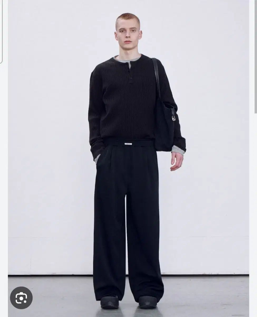 xs レクト トリコット パンツ 黒
