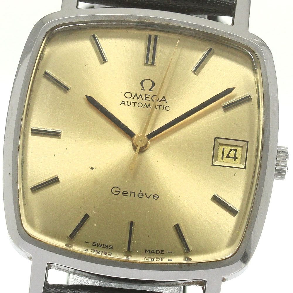 オメガ OMEGA 162.0060 ジュネーブ スクエア デイト cal.1012 自動巻き メンズ_846404