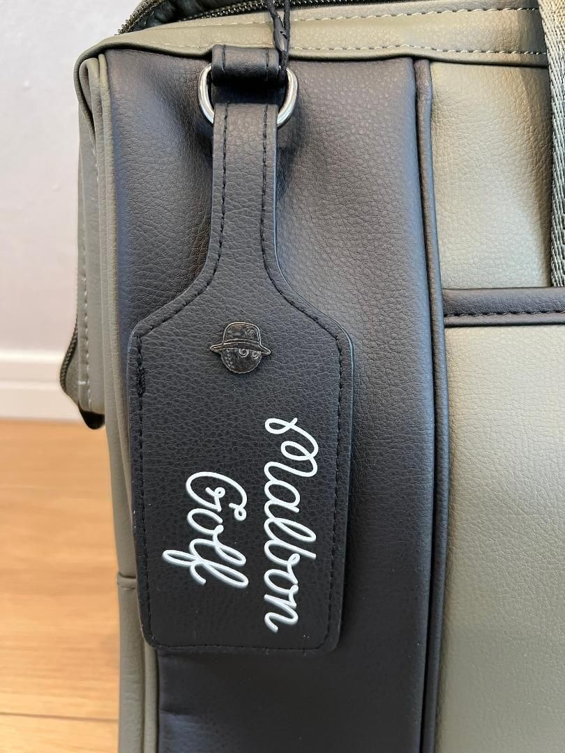 マルボン ゴルフ Malbon ボストンバッグ ショルダーバッグ PUレザー MALBON マルボンゴルフ ボストンバッグ ショルダー付 大容量