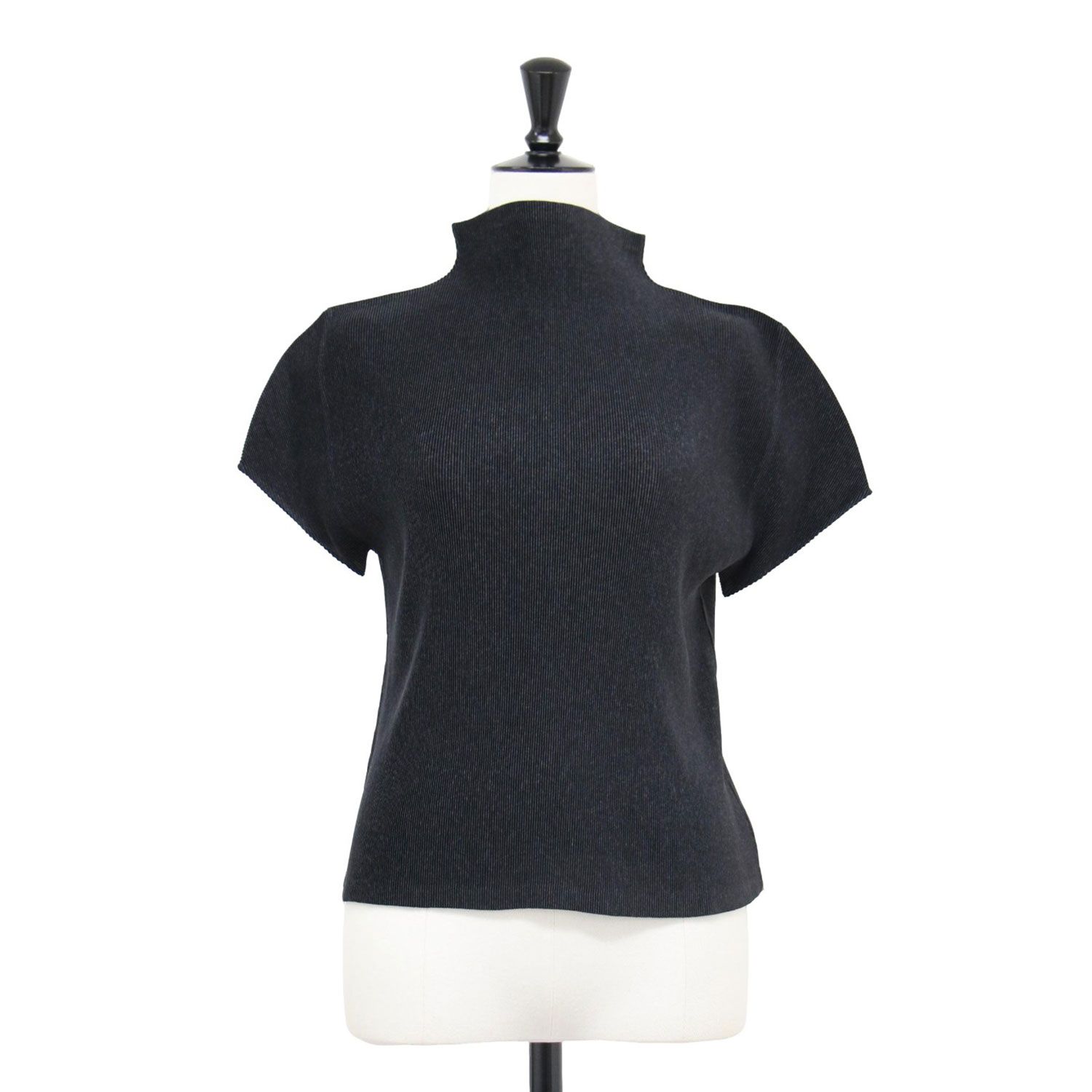 PLEATS PLEASE プリーツプリーズ カットソー ブラック 黒 サイズ:3(L  