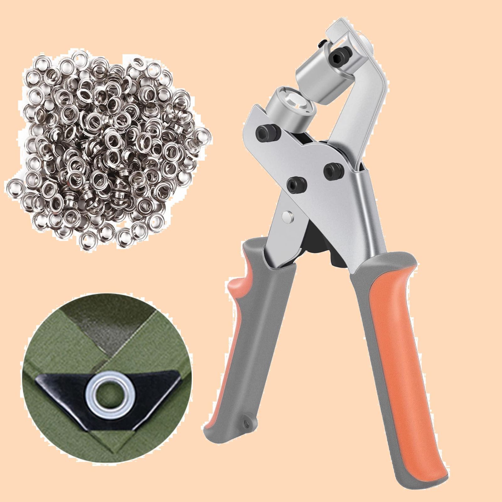 グロメットプライアー ハトメ12mm用 【公式通販】