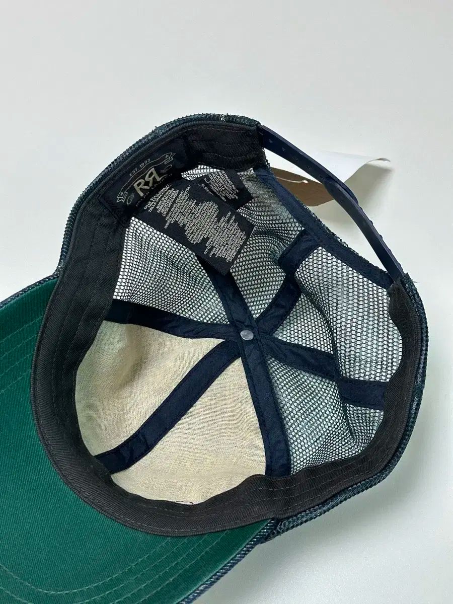 ダブルアールエル デニム メッシュキャップ
