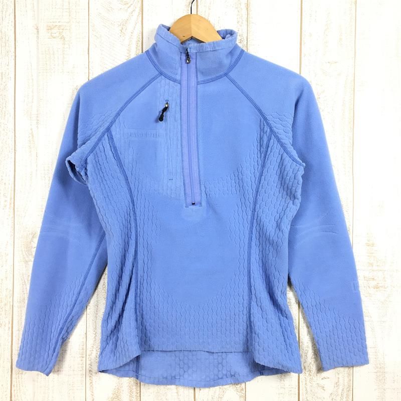 WOMENs XS パタゴニア アールワン ポイントファイブ プルオーバー R1.5 Pullover レギュレーター ポーラテック フリース PATAGONIA 40180 ブルー系