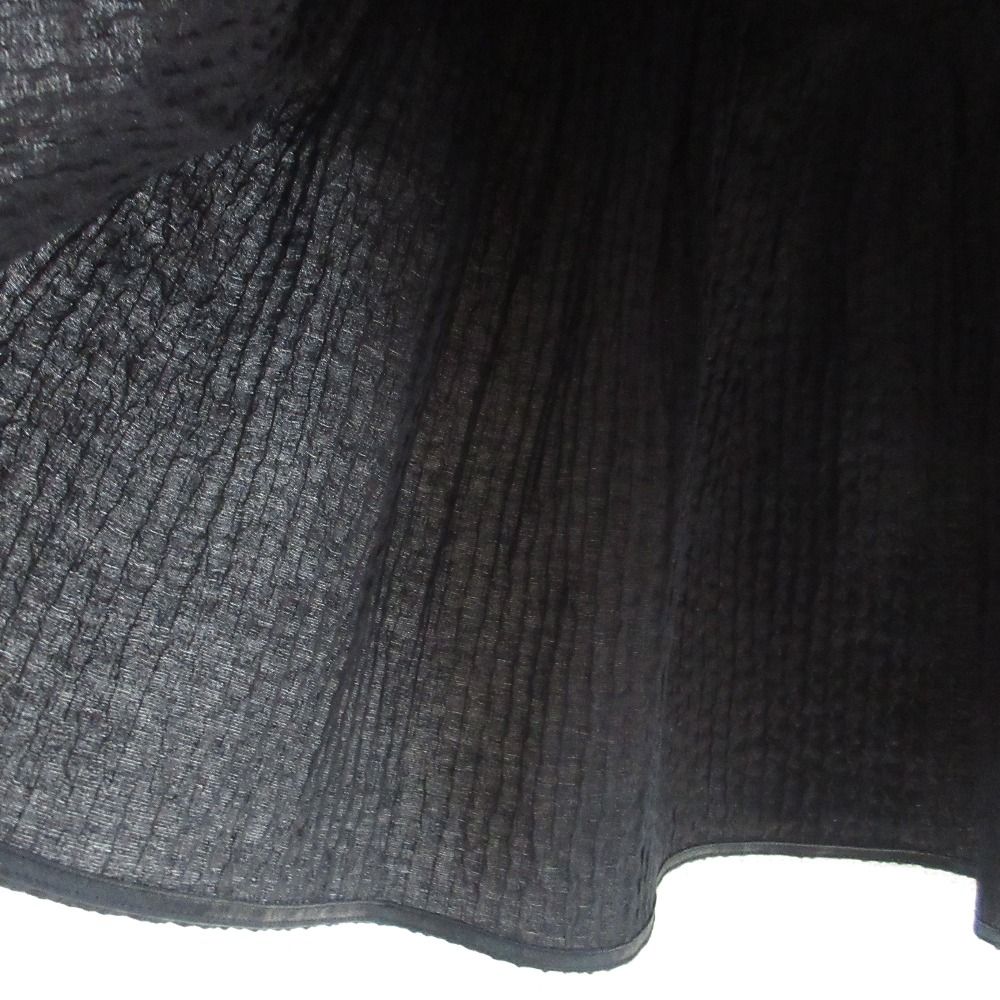 中古】美品 22SS yori ヨリ 半袖 フクレフレアブラウス YR2221-080SM  