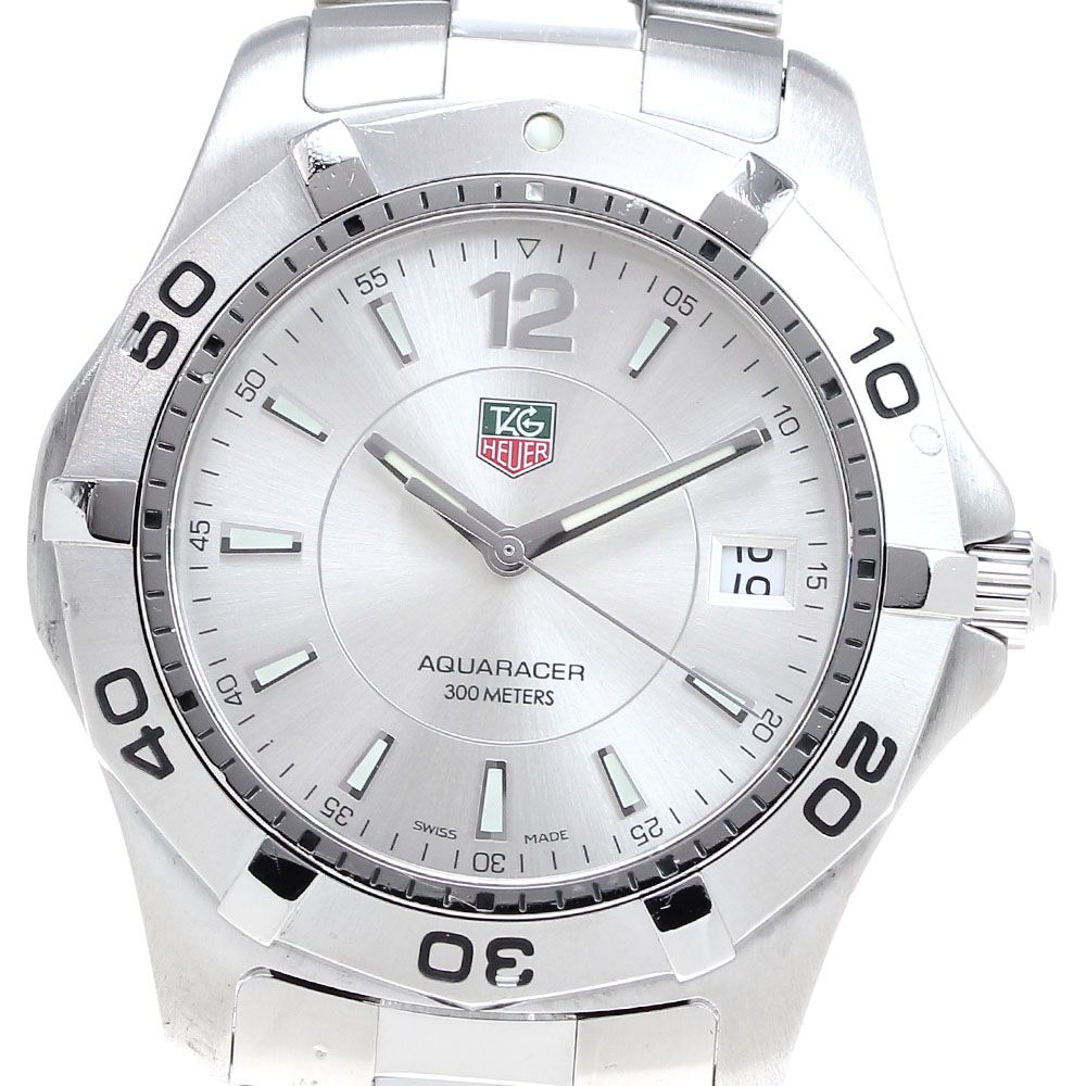 タグホイヤー TAG HEUER WAF1112 アクアレーサー デイト クォーツ メンズ_823199