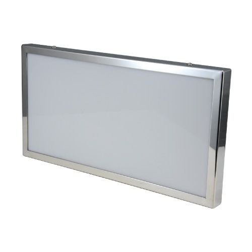 ナンバーアンドン大型用 スリムタイプ ステンレス製 ユニット無し