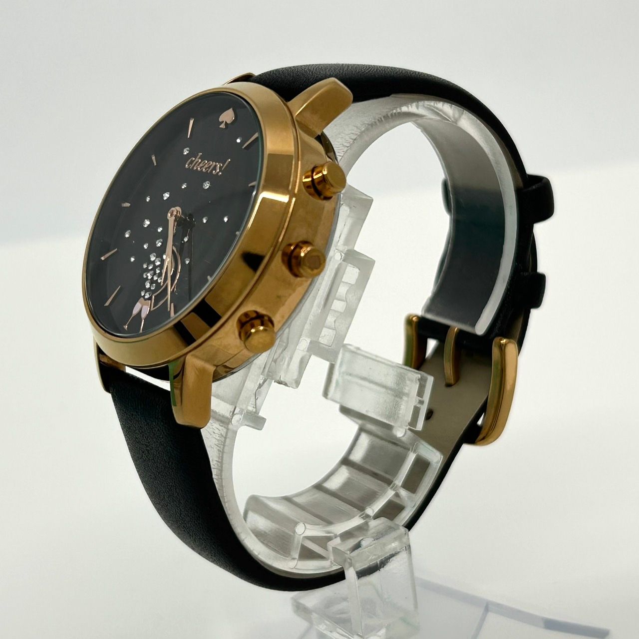 電池交換済／稼働品／美品／箱付】 Kate Spade ケイトスペード