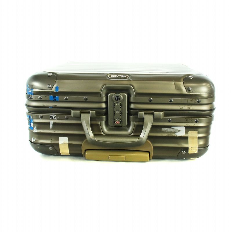 リモワ RIMOWA トパーズ チタニウム ビジネス トロリー シュプリーム