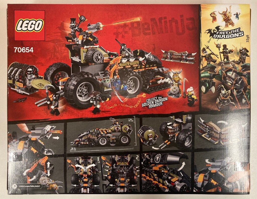 LEGO BUILDING TOY 70654 DIESELNAUT 70654
