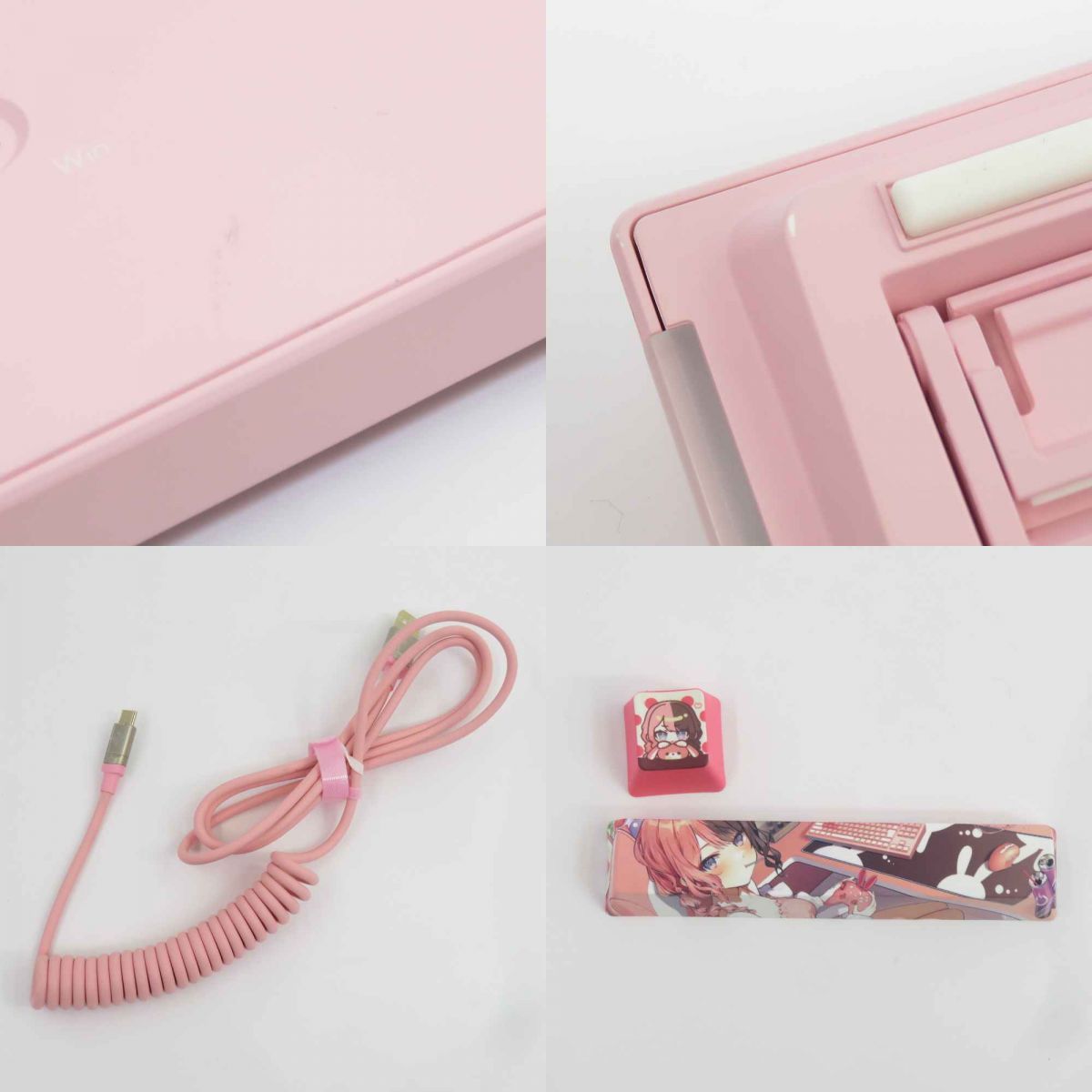 ぶいすぽっ! VSPO! GEAR ゲーミングキーボード 第1弾 橘ひなの ※中古