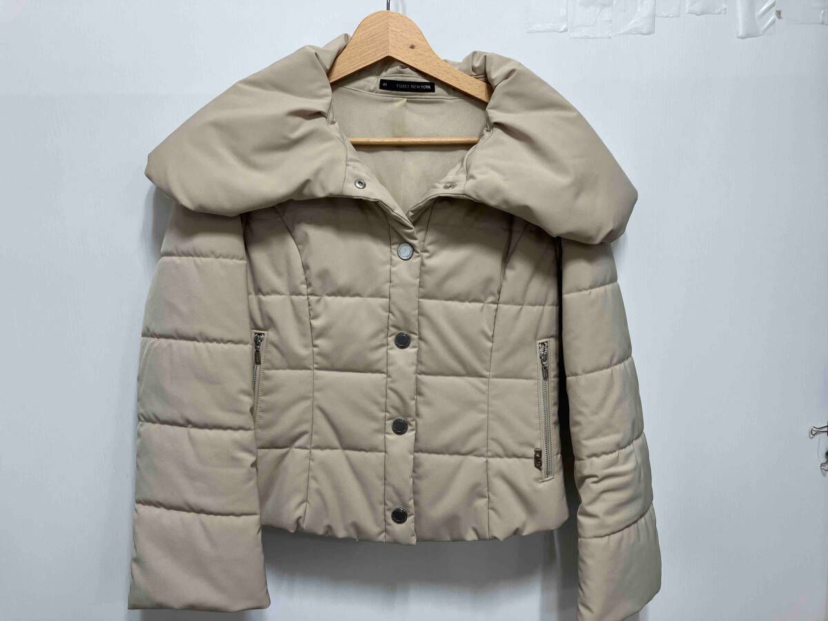 foxey newyork 中綿ブルゾン ベージュ ブルゾン 26508-NAJFA2150