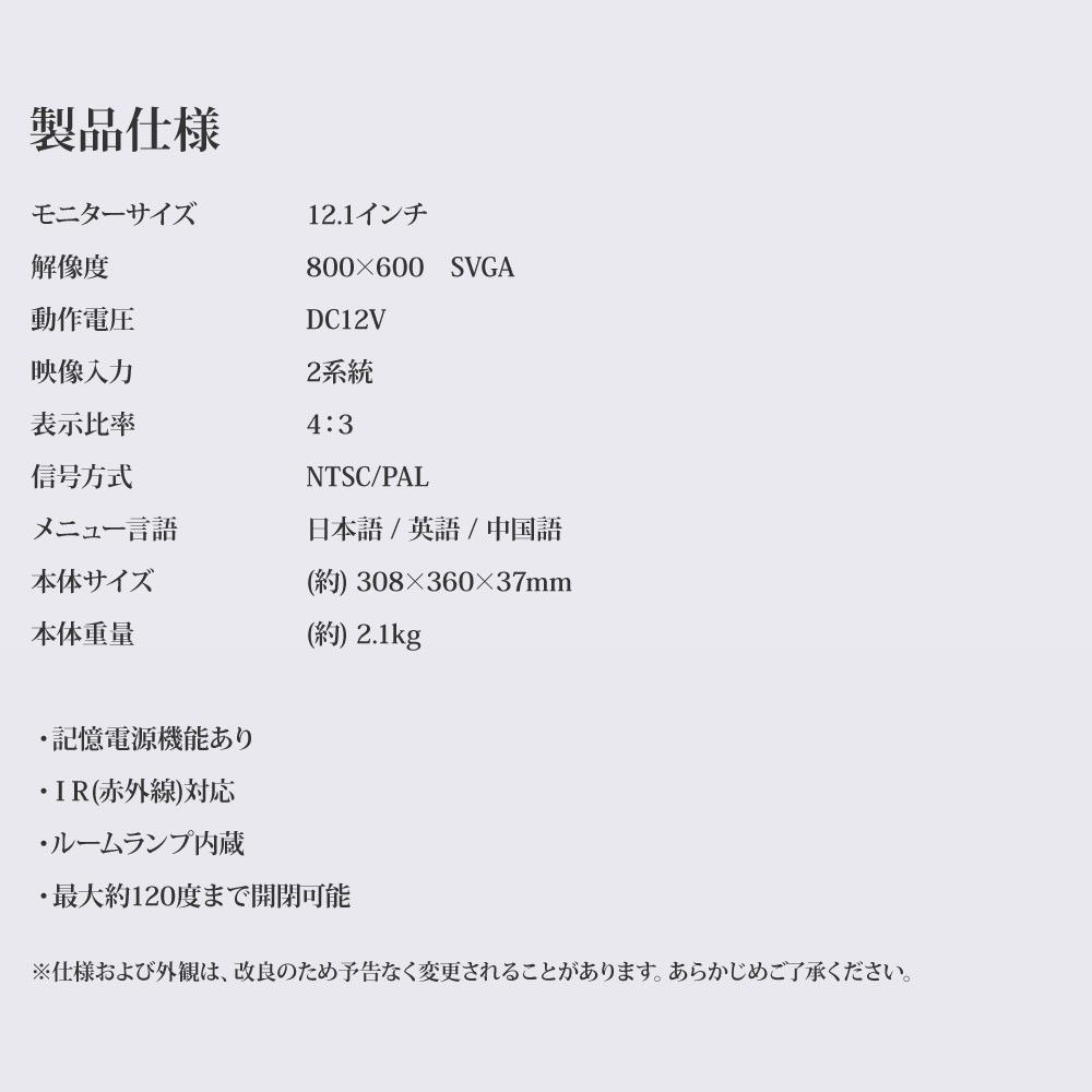 12.1インチ