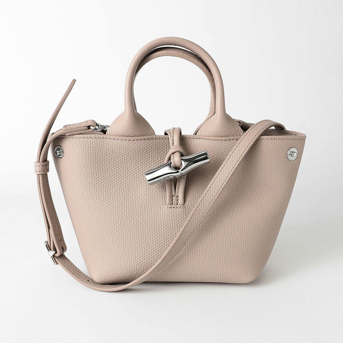 新品 ロンシャン LONGCHAMP ショルダーバッグ ル ロゾ トップハンドル