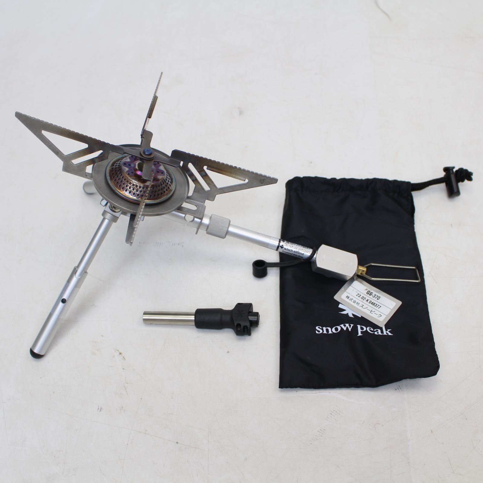 snow peak ヤエンストーブレギ GS-370 snow peak スノーピーク ヤエン