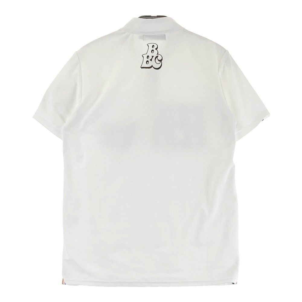 サイズ S ROUGH-SWELL ラフアンドスウェル 2025年モデル ハイネック 半袖Tシャツ カモノハシ ホワイト系 240101301362 ゴルフウェア メンズ ストスト