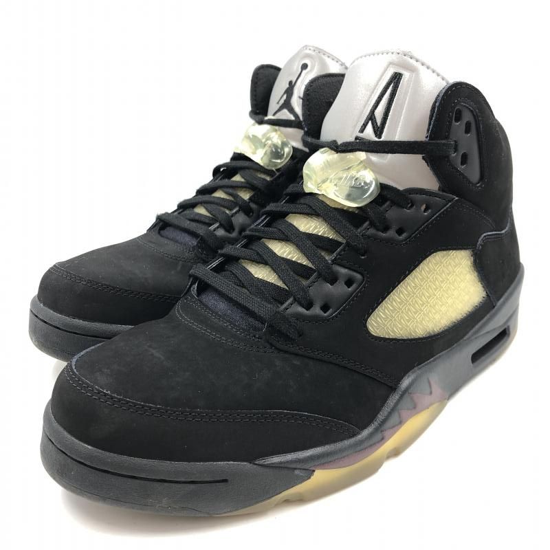 中古】NIKE×A Ma Maniere AIR JORDAN5 RETRO SP Black 27.5cm