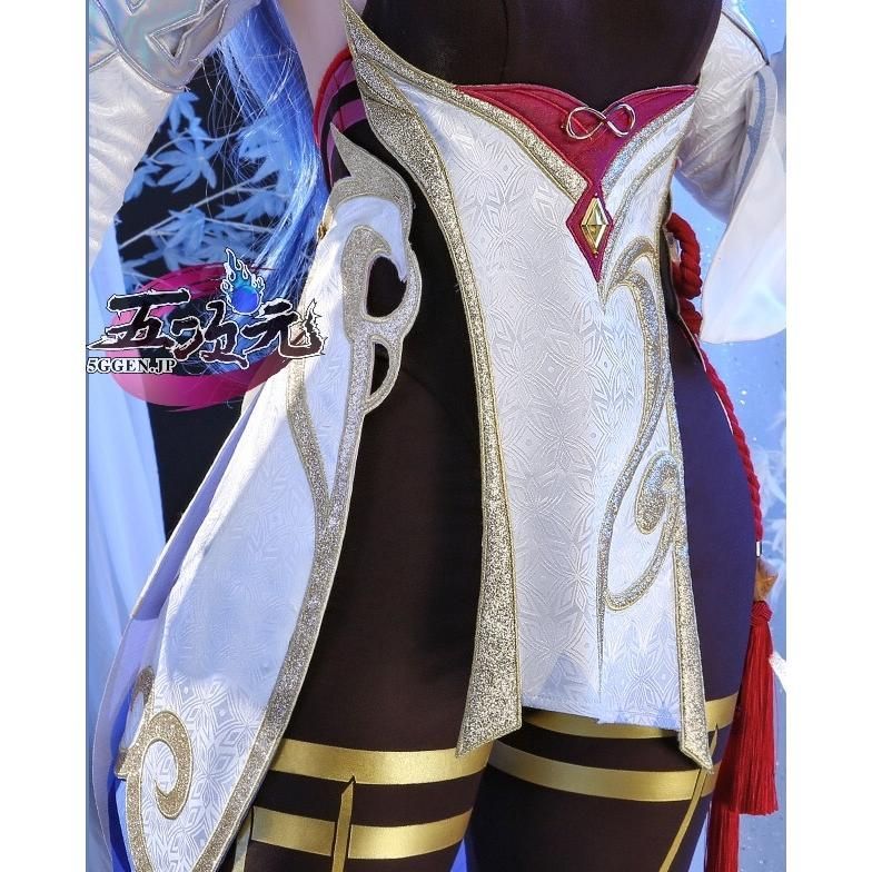 新品、未使用 三分妄想 原神 コスプレ 甘雨 かんう 衣装セット