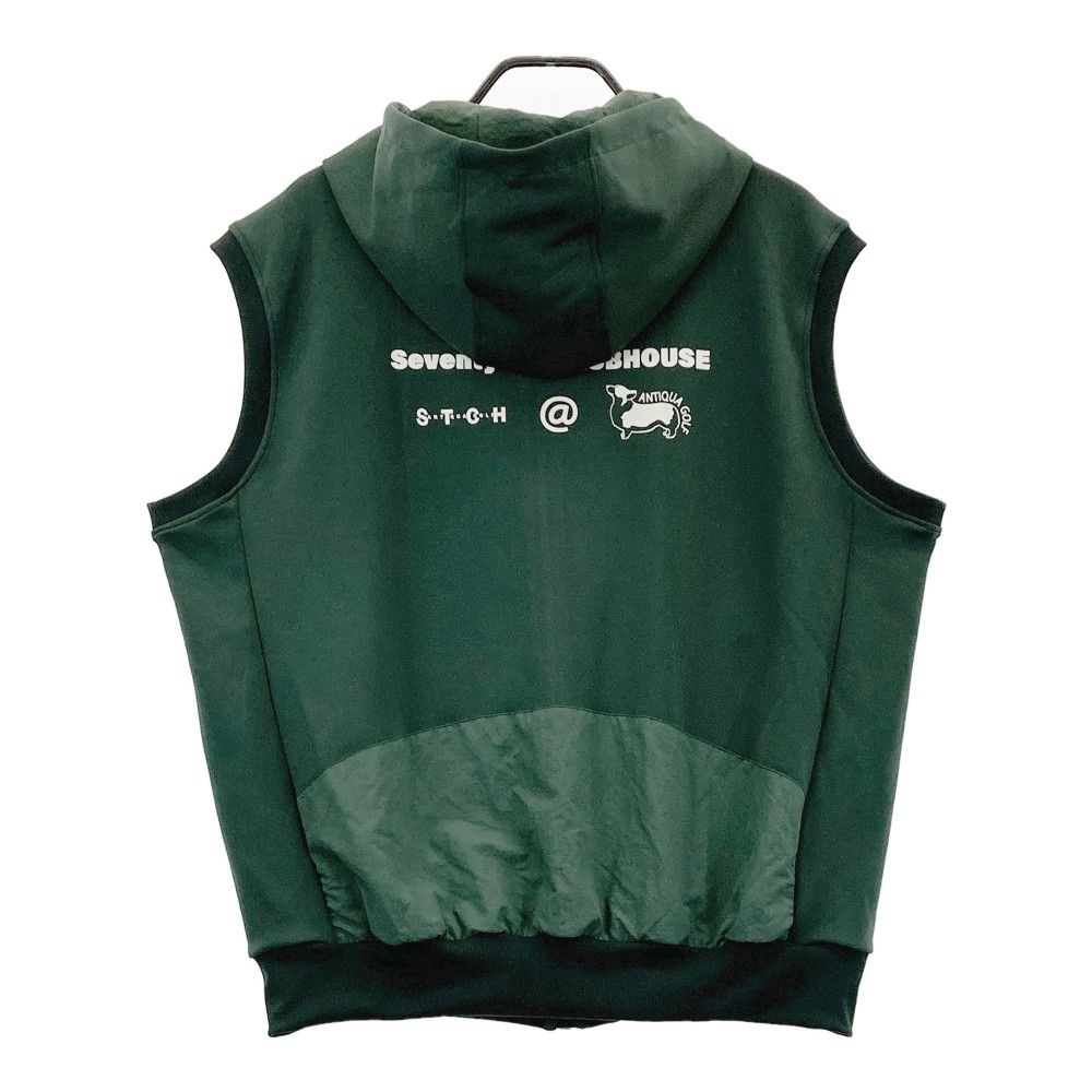 ANTIQUA GOLF×seventytwo clubhouse ベスト SEVENTYTWO CLUBHOUSE STCH ANTIQUA GOLF サイズ：F メンズ GOLF×STCH