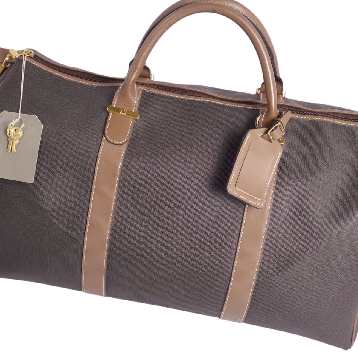 ダンヒル Dunhill バッグ ボストンバッグ 旅行カバン PVC レザー カ 