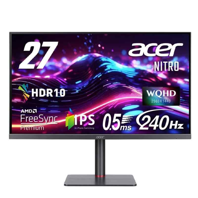 中古】PCハード 27型 ゲーミングモニター Nitro WQHD 