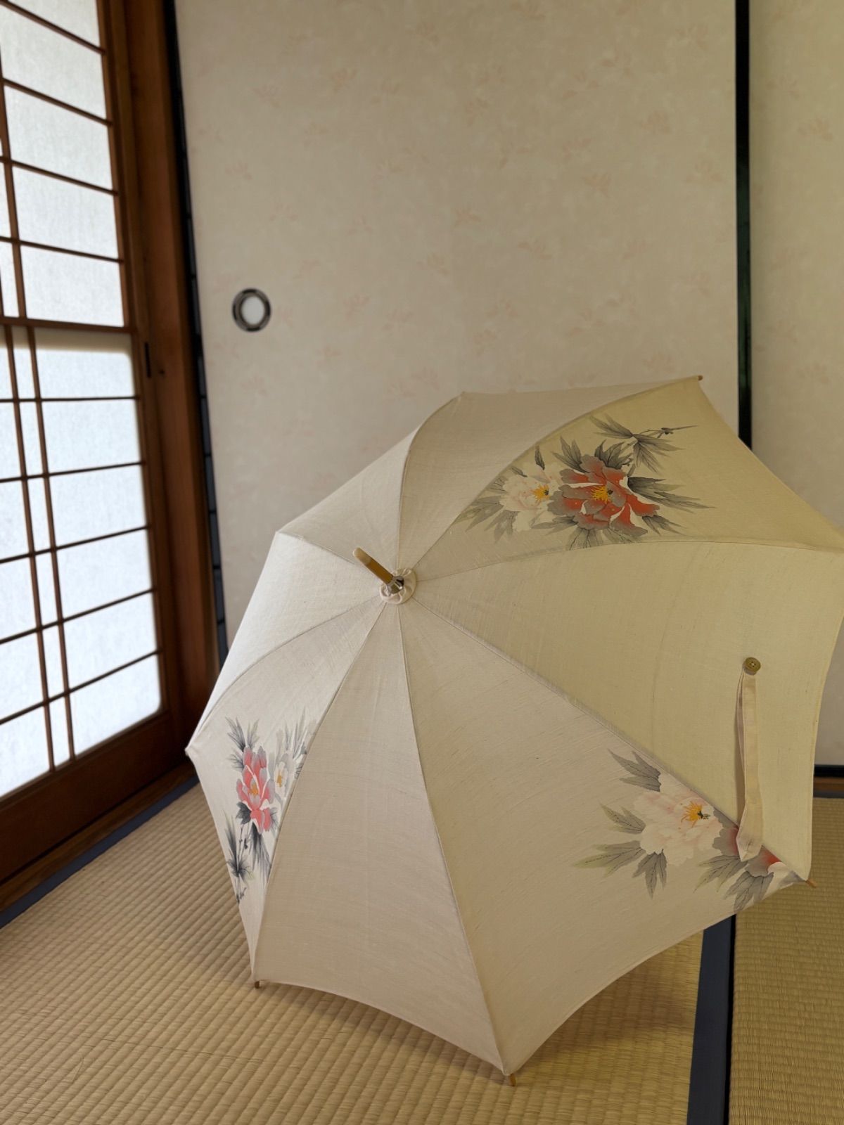 着物リメイク日傘