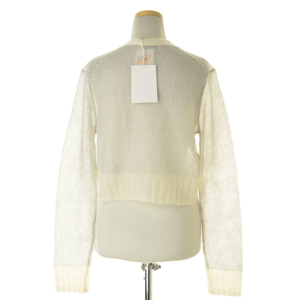 AcneStudios】FN-WN-KNIT000382 クロップドカーディガン モヘア混 