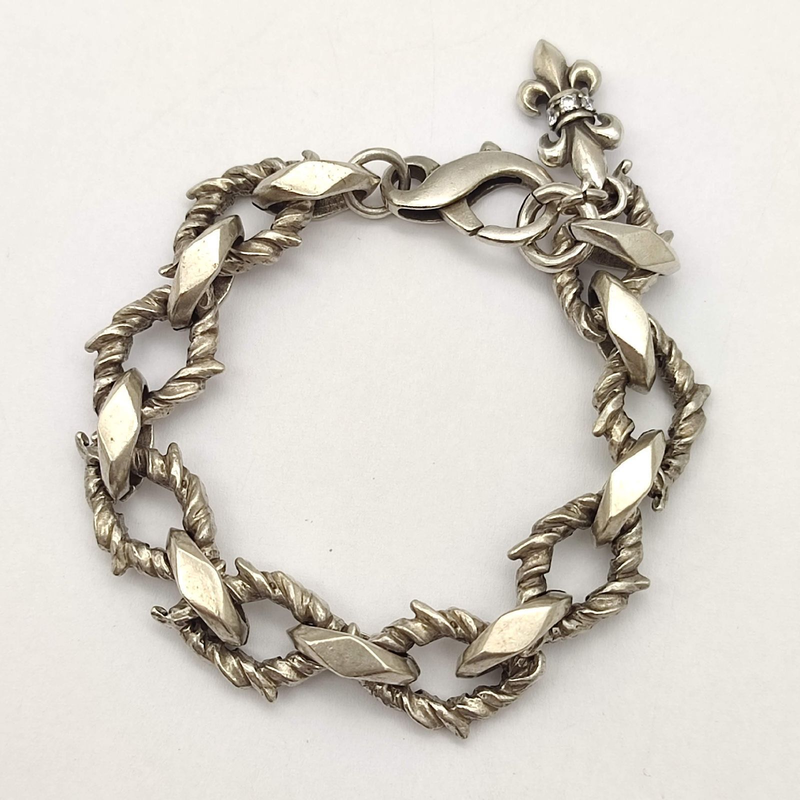 パトリックコックス レザー×シルバー925 ブレスレット #1424 PATRICK COX&frasl;パトリックコックス、シルバー925、ブレスレット - メルカリ