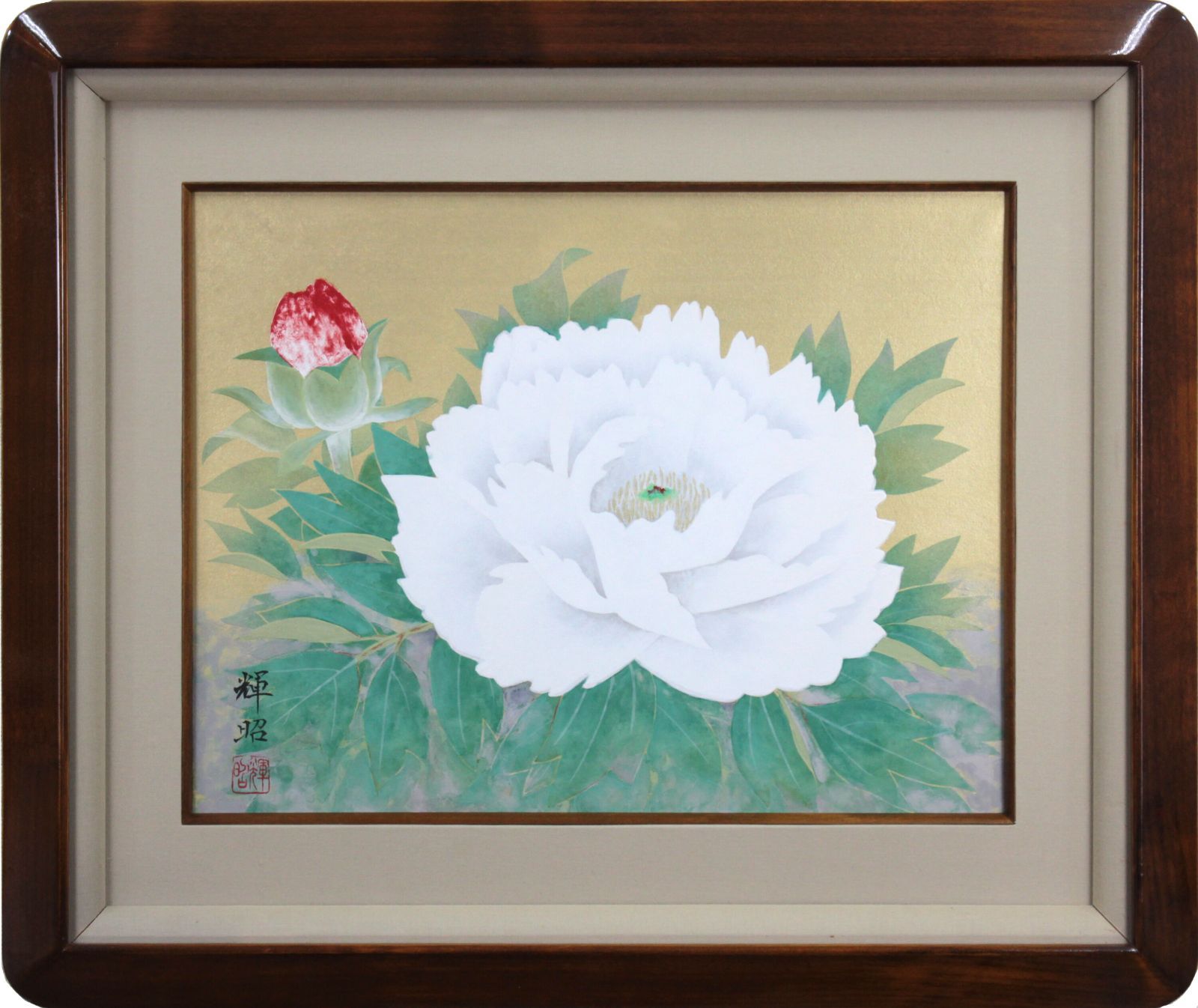 種類2：f6 額絵 浮田秋水 菖蒲 f8・f6・f4サイズ 現代日本画シリーズ