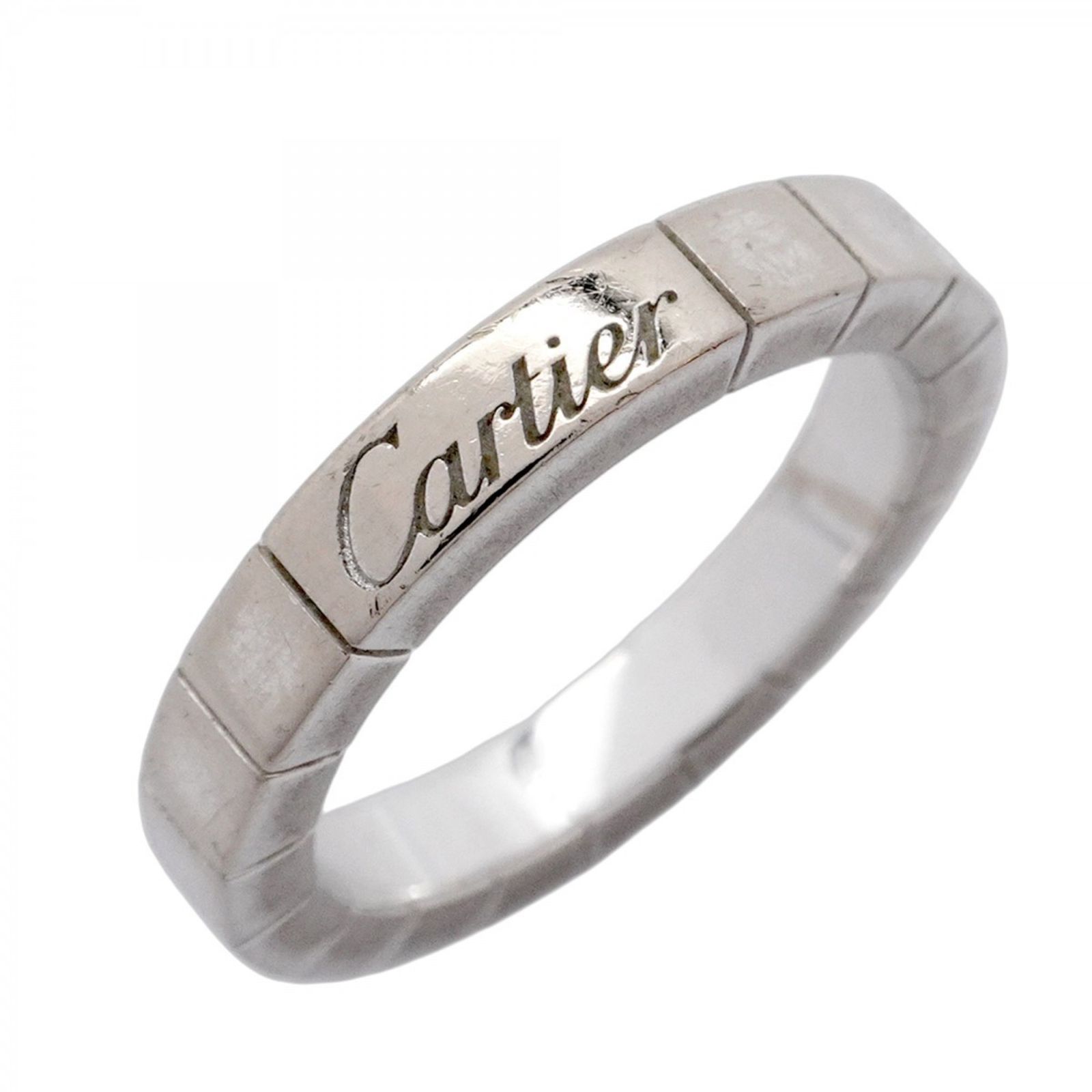 カルティエ Cartier カルティエ リング ラニエール 18KWG ホワイトゴールド ＃47レディース