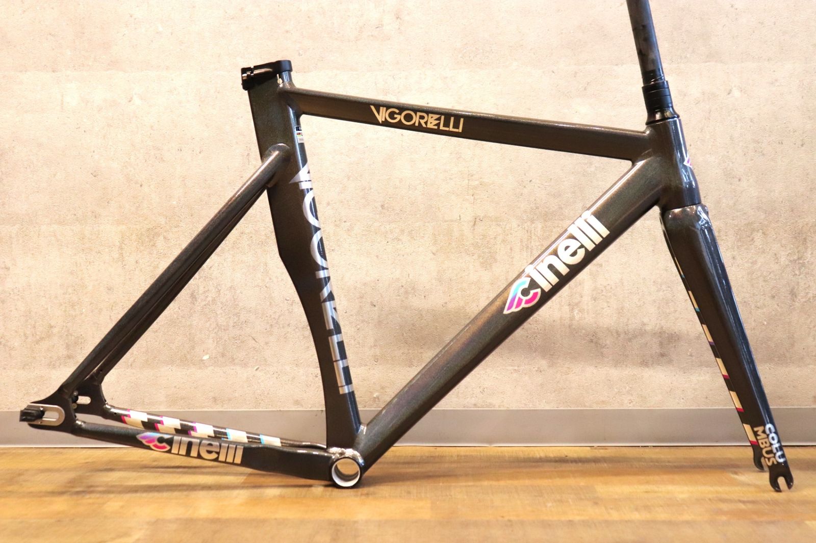 ♥ チネリ Cinelli ヴィゴレッリ VIGORELLI 2025モデル Mサイズ アルミ ピストバイク トラックレーサー フレームセット さいたま浦和店