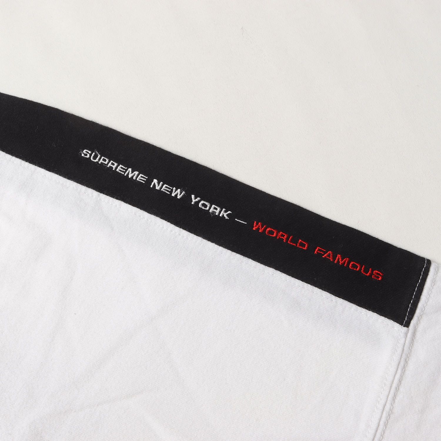 Supreme シュプリーム Tシャツ ホワイト×ブラック 白黒 サイズ