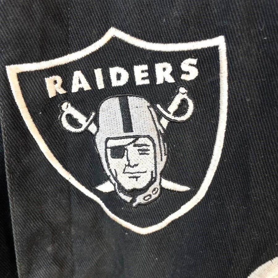 NFLコットンキャンバス地ブルゾンジャケットスタジャン総柄