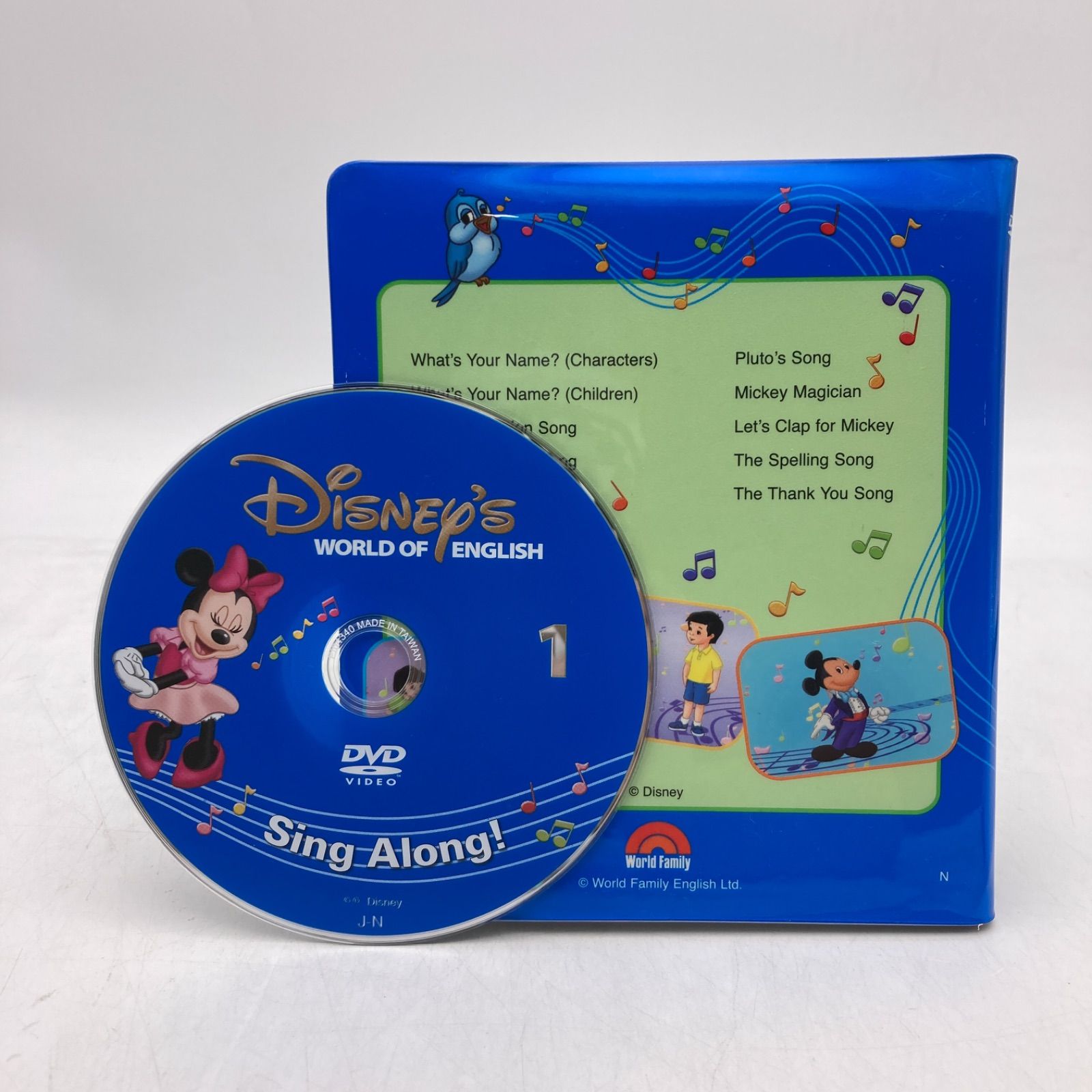 シングアロング 新子役DVD ディズニー英語システム DWE 803226