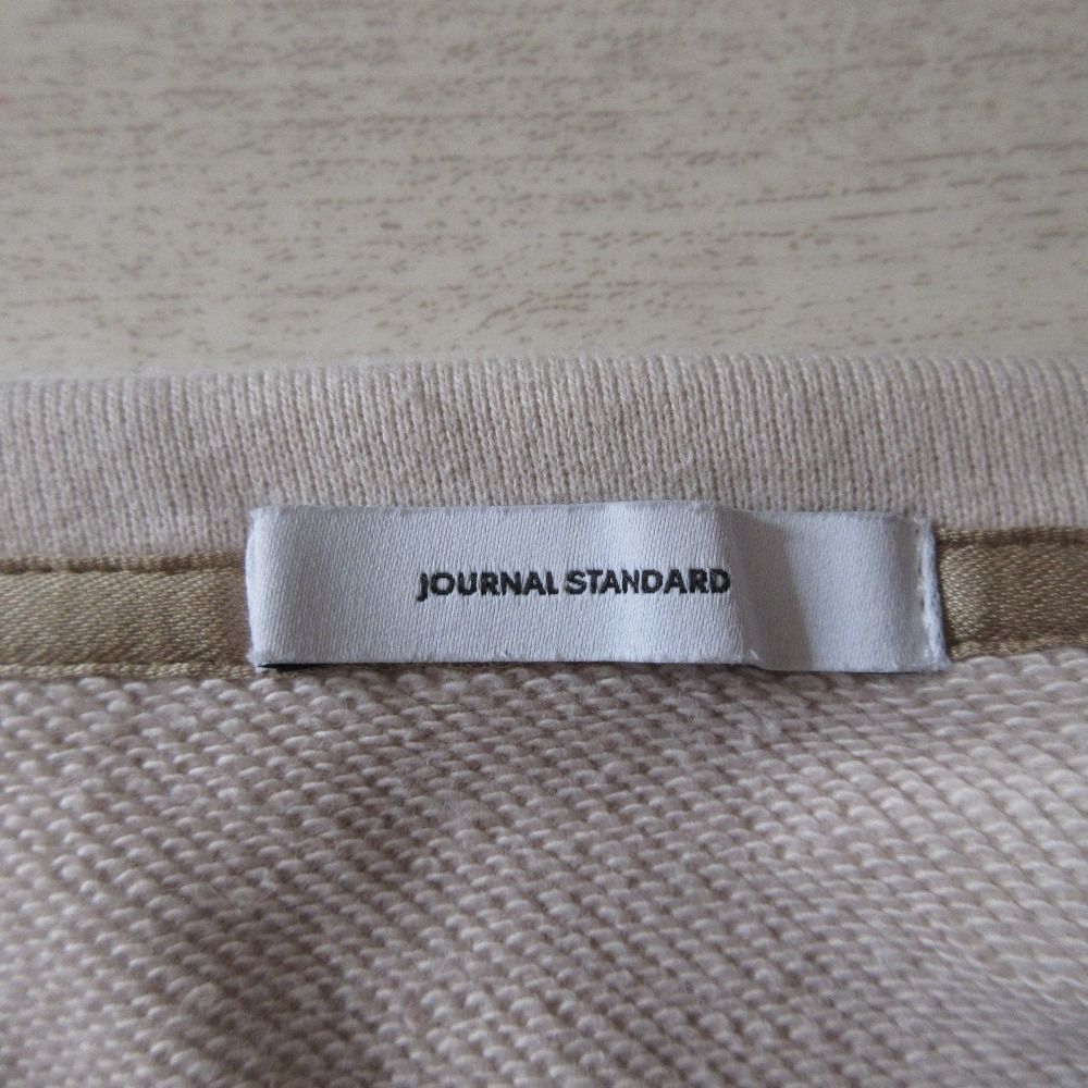 美品 22AW JOURNAL STANDARD ジャーナルスタンダード スウェットスナップカーディガン ジャケット 22070400801030 F ベージュ レディース 古着 中古 美品 22AW JOURNAL STANDARD ジャーナルスタンダード スウェット