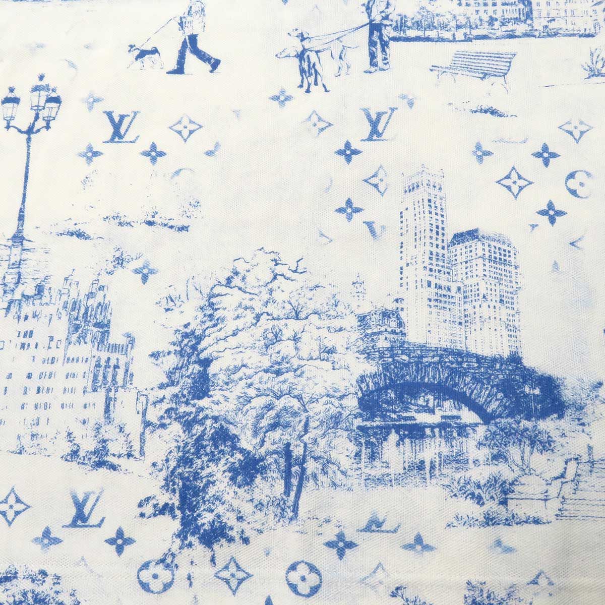 ルイヴィトン プリント コットン ピケ Tシャツ モノグラム