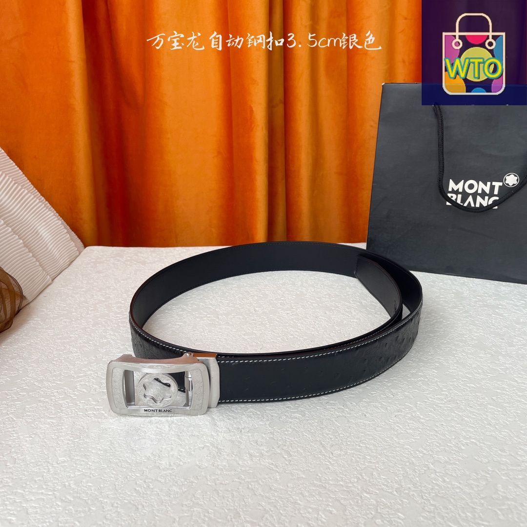 今日特価】Montblanc モンブラン レザーベルト-1 - メルカリ