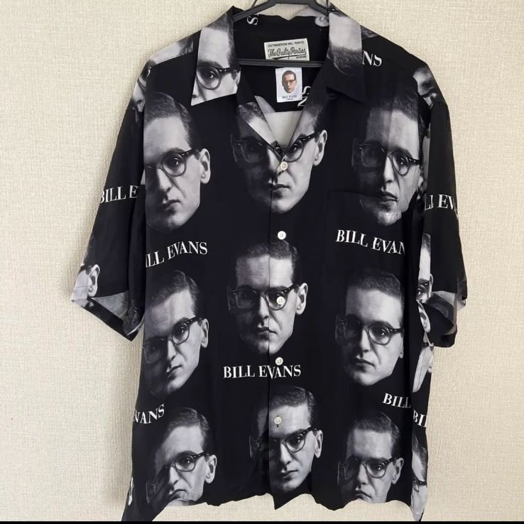 22SS WACKO MARIA bill evans アロハシャツ L（WACKO MARIA