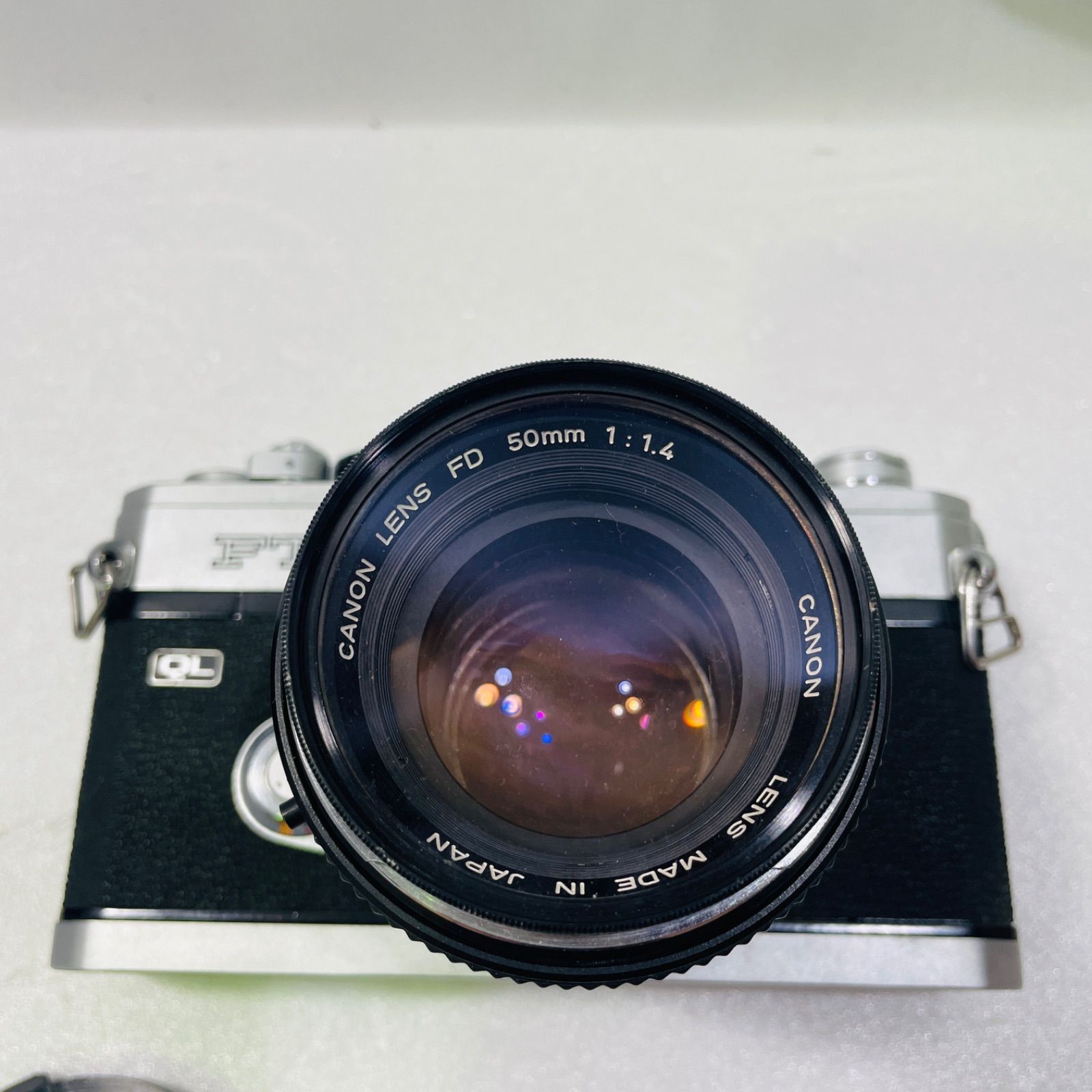 ジャンク品 フィルム一眼レフカメラ Canon FTb 本体のみ 動作