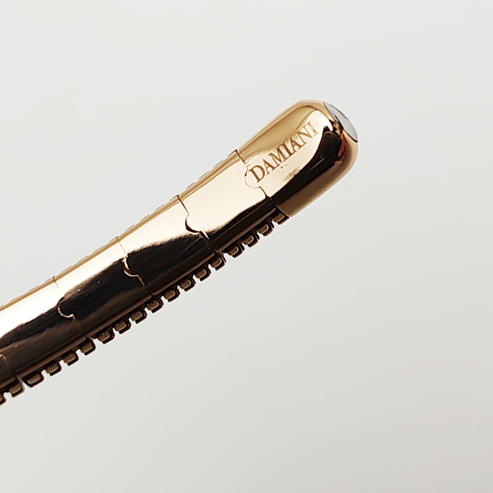 高級　美品　ダミアーニ　メトロポリタン　ドリーム　k18 レザーブレス　ダイヤ Damiani - DAMIANI ダミアーニ/K18メトロポリタンドリーム