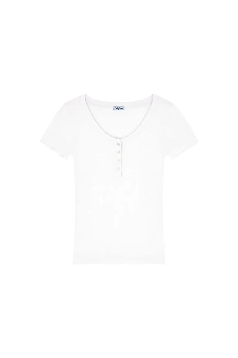 リリコッツ ダニー ボタン Tシャツ