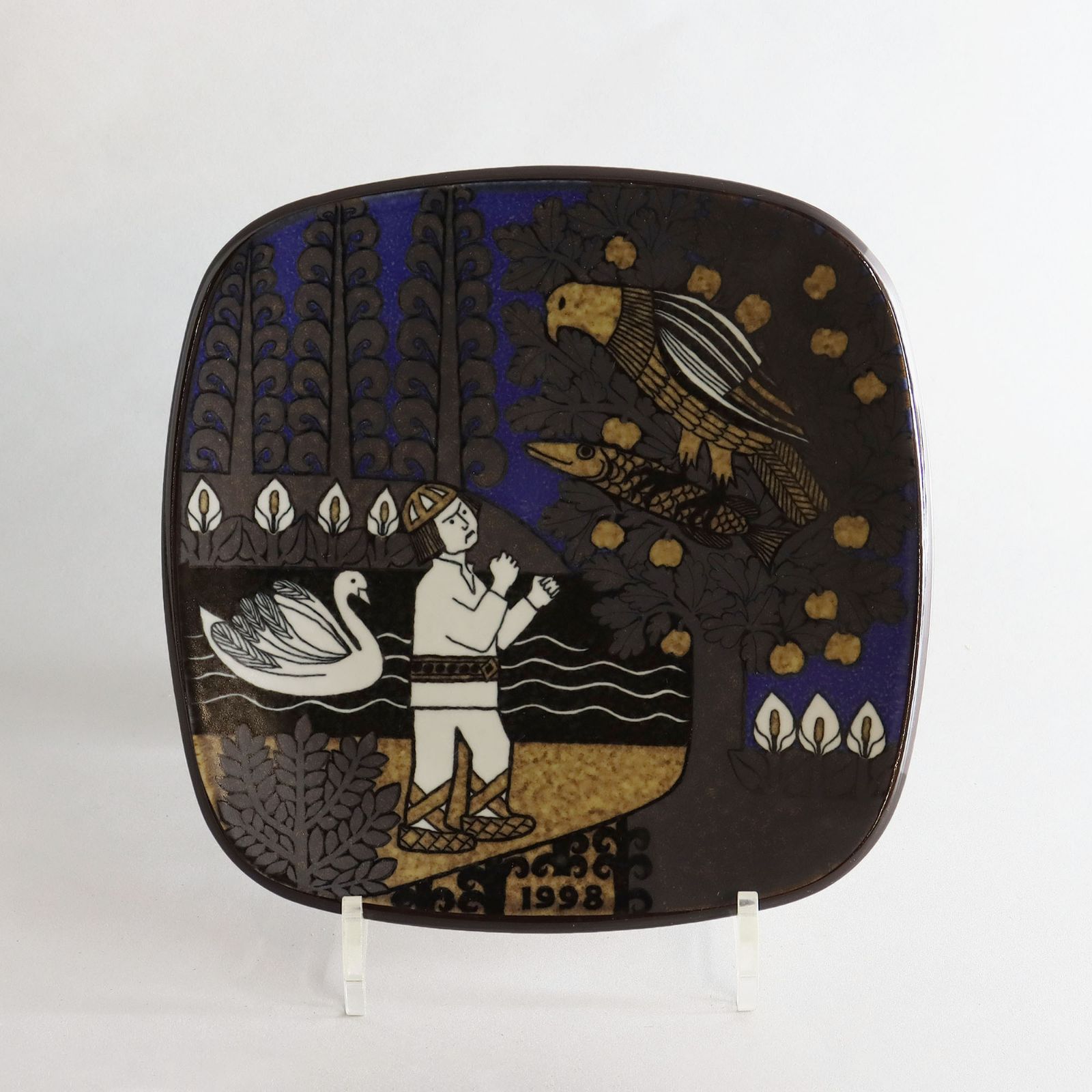 アラビア カレワラ イヤープレート 1998 ARABIA Kalevala1998