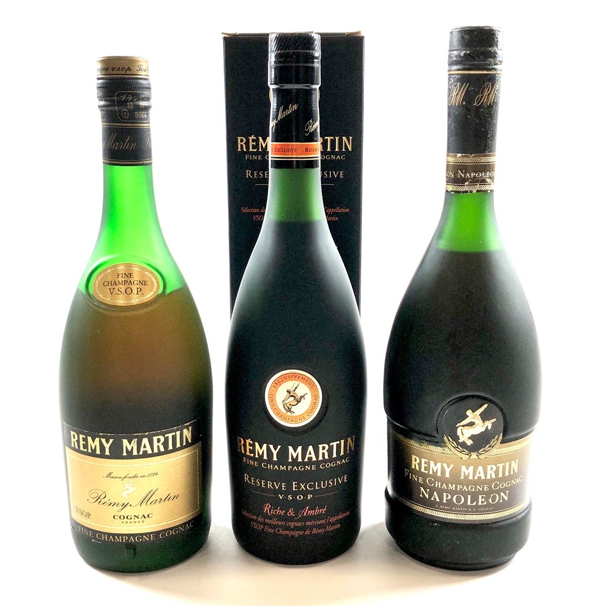 3本 レミーマルタン REMY MARTIN VSOP 旧旧旧 VSOP リザーブ