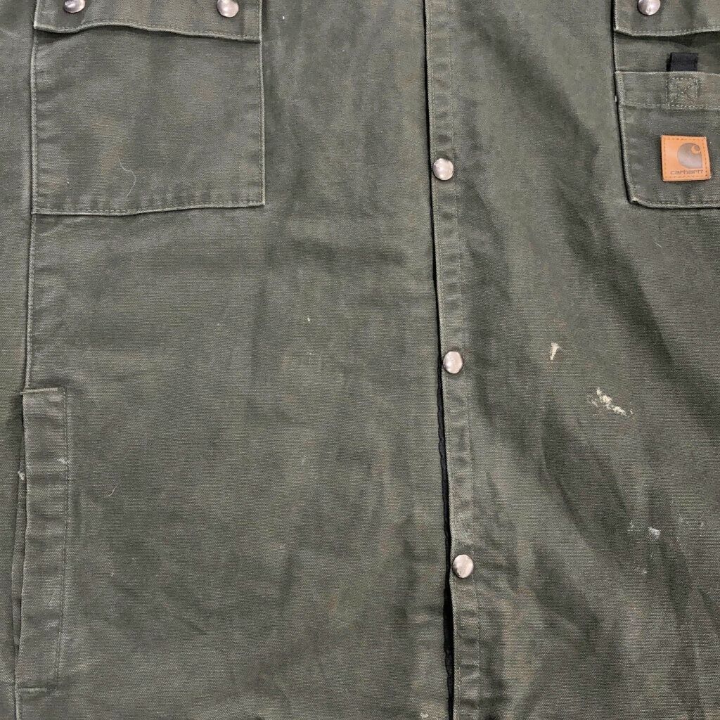 Carhartt カーハート ダックワークジャケット 大きいサイズ オリーブ